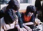 67119 439701099404984 596118232 n  Mick Jagger, Keith Richards and Roy Thomas Baker mix Love In Vain and Little Queenie on a Sound Techniques A Range console in the Trident remix room. Also, Albert Maysles getting in the way (!) Captured from the Gimme Shelter movie by Luke Pacholski. Many thanks, Luke!