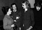 jj057  Princess Margaret opens De Lane Lea&#39;s Wembly studio complex